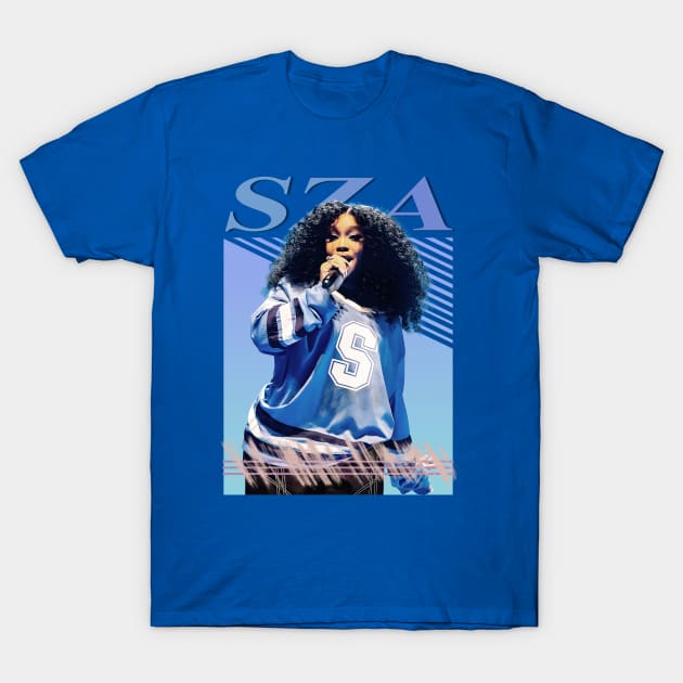 SZA | SOS T-Shirt by Alaknanda prettywoman